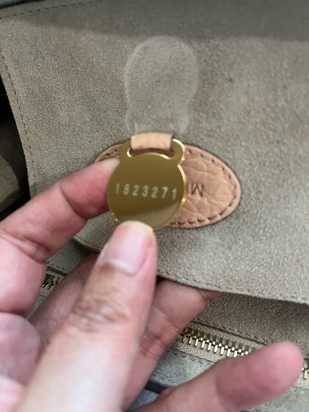 MULBERRY POWDER ROSE GRAINED LEATHER BAYSWATER - Picture 12 of 15